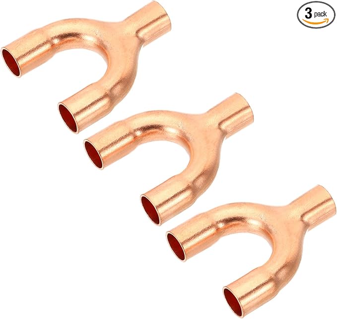 PATIKIL 1/4 Inch ID Copper Fitting by PATIKIL