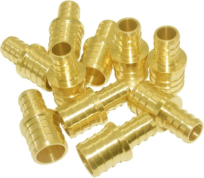 Hooshing 10PCS 3/4" x 1/2" Reducing Straight Coupling PEX Fitting | Heavy Duty - Image 8