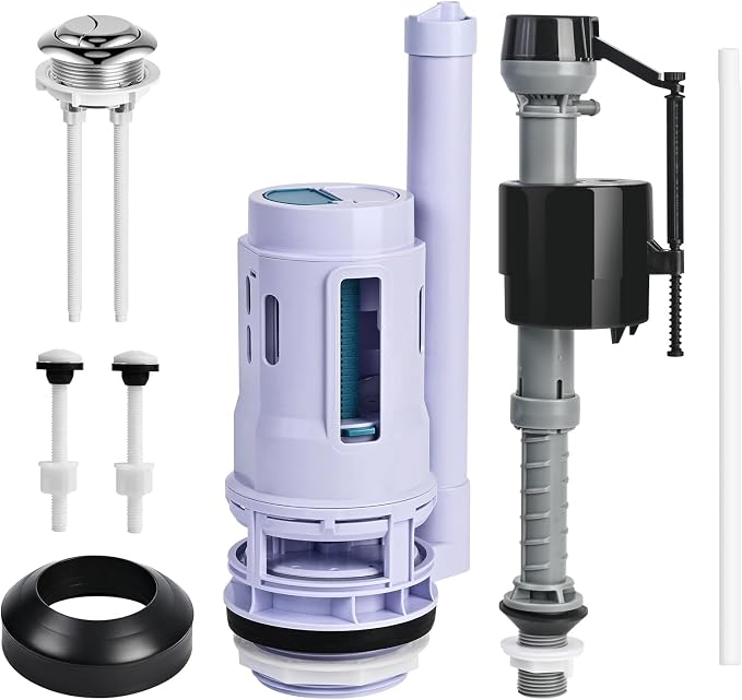 3-Inch Dual Flush Valve & Fill Valve Replacement Kit by Senshare