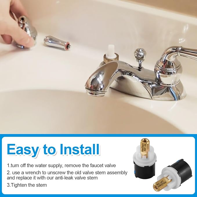 RP60400 Faucet Valve Stem Cartridge, Compatible - Image 5