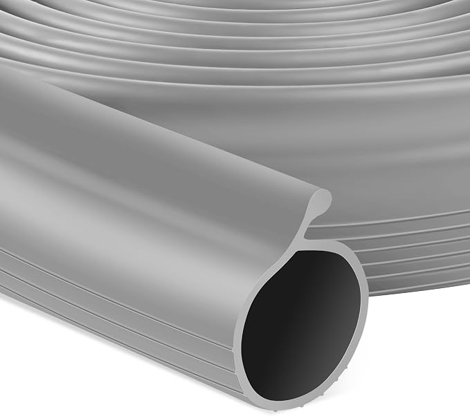 10 FT Garage Door Bottom Seal Rubber 0.19" P Bulb Bottom Garage Weather by MYFAMIREA