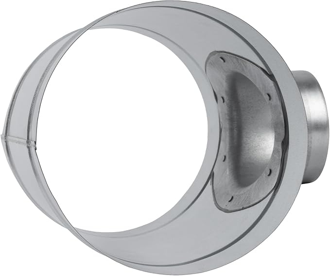 8" Inch to 4" Inch Branch T-Shape Ducting Splitter - Image 7