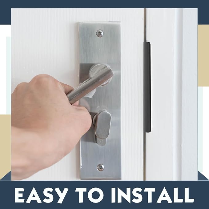 Tandefio 4 7/8 x 3 3/8 x 1 1/4 Inch Deadbolt Strike Plate, Residential - Image 5