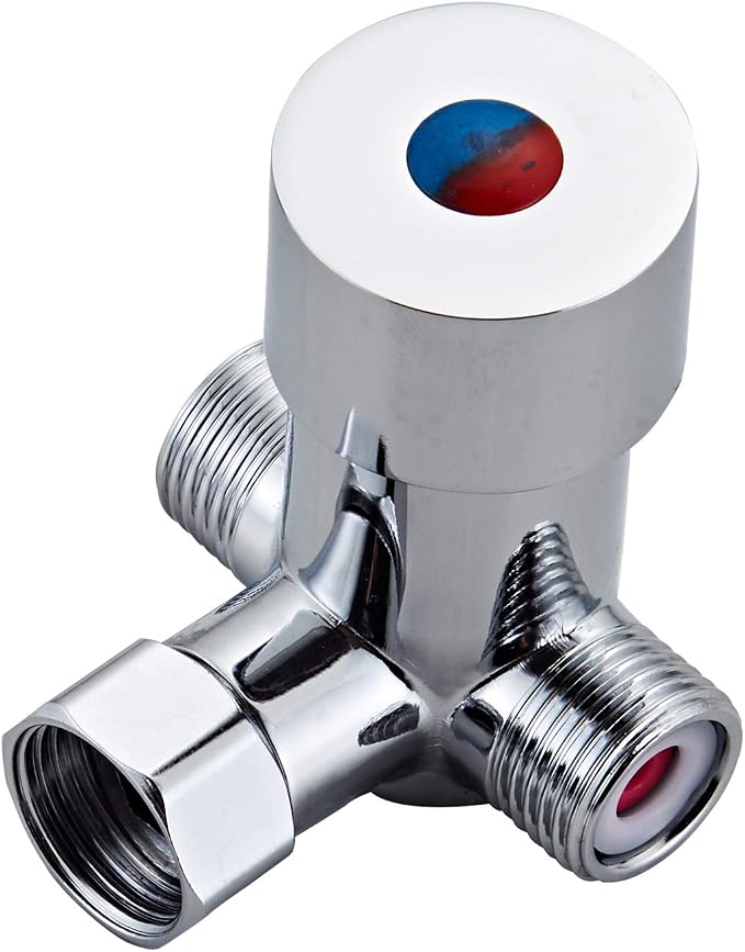 Water Temperature Mixer Mixing Valve Hot & Cold Water - Image 3