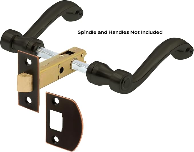 Prime-Line E 2772 Passage Door Latch, 9/32 In. and 1/4 In. Square Drive - Image 4
