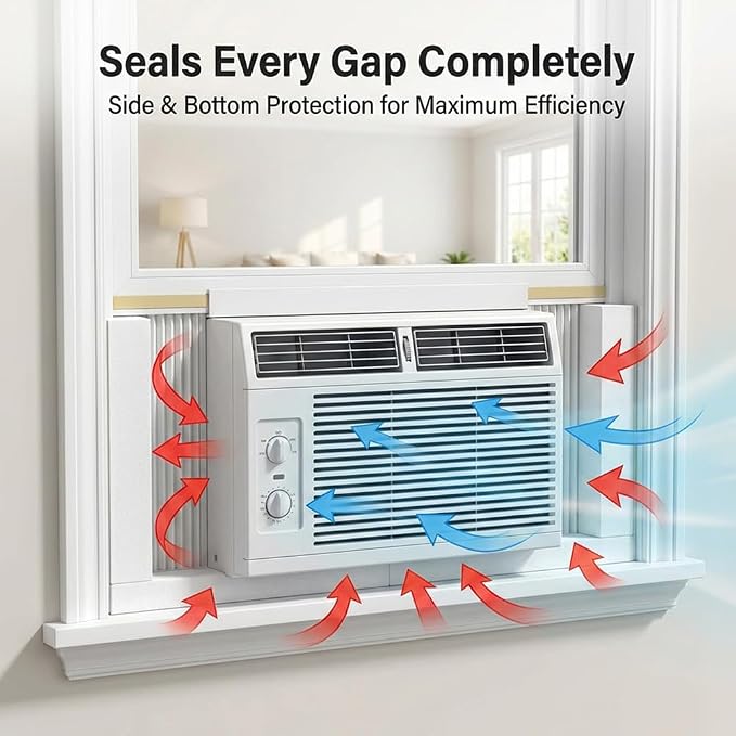 Foam Block for U-Shaped Window Air Conditioners, AC Seal Kit - Image 7