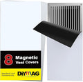 DIYMAG Magnetic Vent Covers-8" x 15.5", 8 Pack Vents Cover by DIYMAG