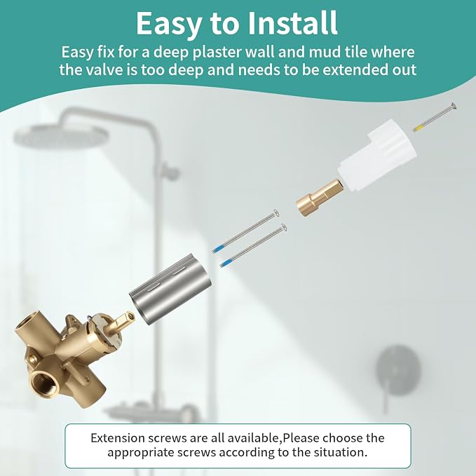 96945 Shower Extension Kit Replacement Compatible - Image 4