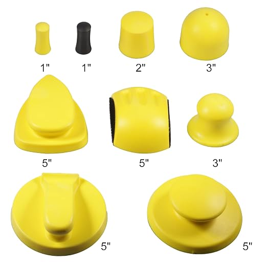 SPEEDWOX 3 Pack Hand Detail Sanding Blocks Mouse Hook and Loop Sanding Pad - Image 7
