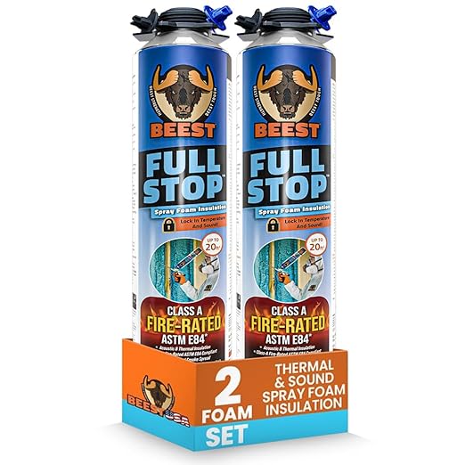 BEEST FullStop Fire-Rated Spray Foam Insulation by BEEST