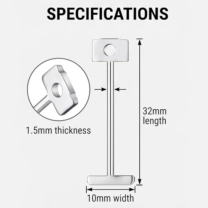 500pcs 1/16" Replacement Steel Needles - Image 2
