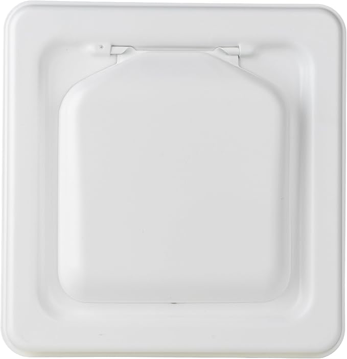 NO-PEST VENT Dual Door Dryer Vent Cover 4 Inch Outdoor, Made in USA, Highest by No-PestVent