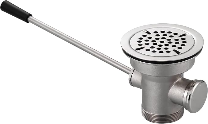 3-1/2 Inch Commercial Sink Drain by IVIGA