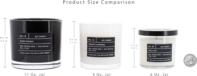 Lulu Candles | Ocean Breeze | Highly Scented Candles - Image 6