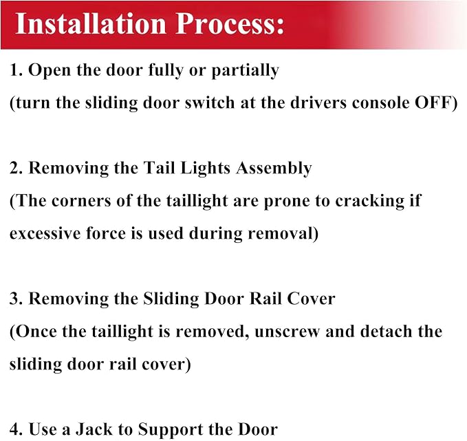 2 pcs Power Sliding Door Rollers - Image 3