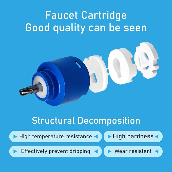 35mm Ceramic Faucet Cartridge Replacement, 35mm Faucet Cartridge Replacement - Image 5