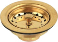 Champagne Bronze Sink Garbage Disposal Flange and Stopper by EVERDIJ