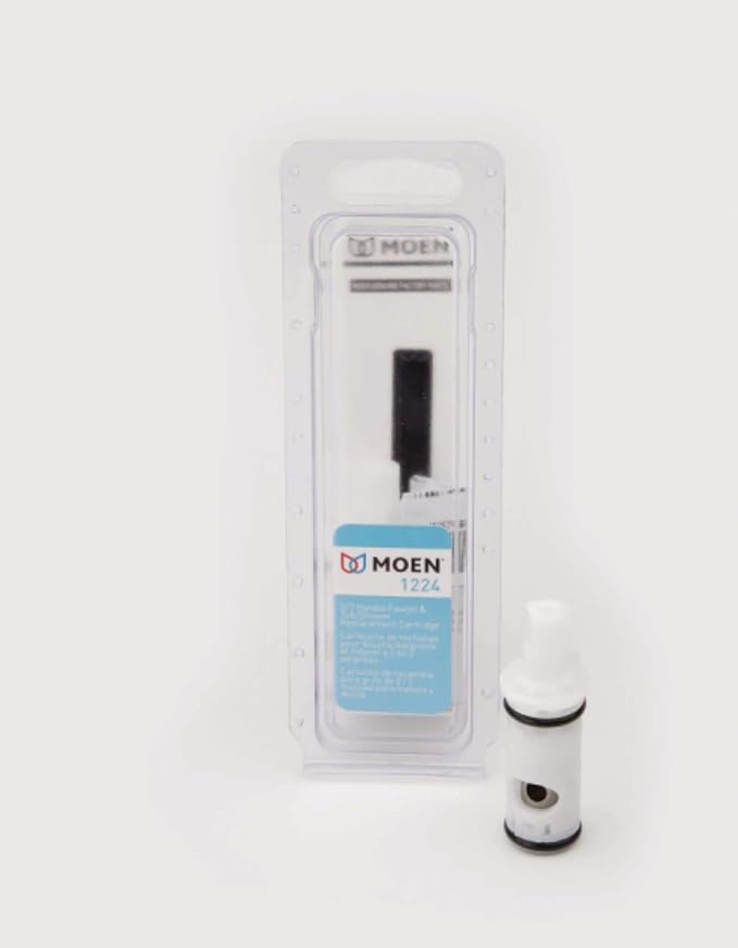 MOEN 1224 Replacement Faucet Cartridge Kit, Fits Most Double Handle Moen - Image 7