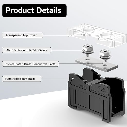2Pcs DIN Rail Terminal Blocks - Image 4