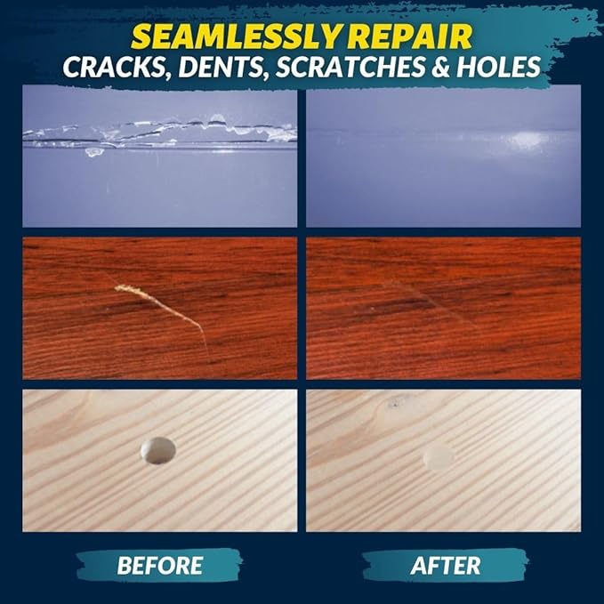 Floor & Furniture Repair Kit | Fix Scratches, and Dents on Hardwood Floors - Image 4