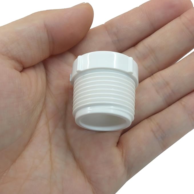 10 Pcak PVC Pipe Fitting, 3/4 Inch Male 1/2 Inch Female Thread | Reducer Bushing - Image 3