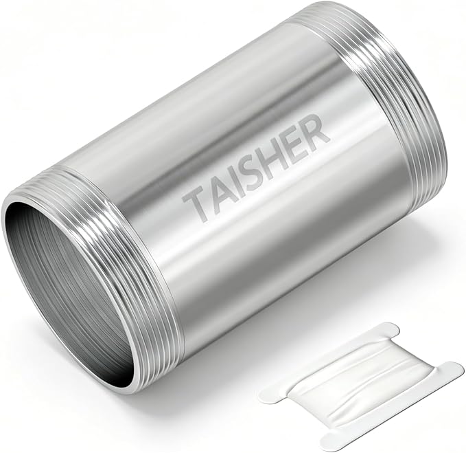 1pcs Thickened Nipple Cast Pipe 1-1/2" NPT Male by TAISHER