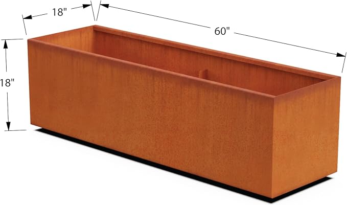 Large Rectangular Planter for Outdoor Plants - Image 5