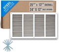 Fits 24x12 Duct Opening | Steel Return Air Grille by Handua | Vent Cover Grill by Handua