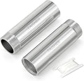 2pcs Thickened Nipple Cast Pipe 1" MNPT x 1" FNPT by TAISHER