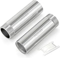 2pcs Thickened Nipple Cast Pipe 3/4" MNPT x 3/4" FNPT by TAISHER