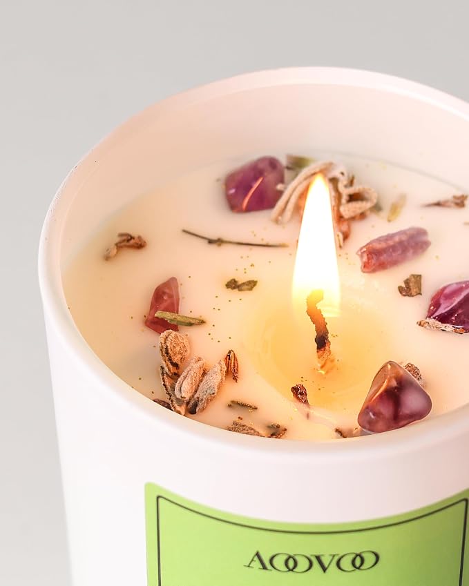 AOOVOO Sage Scented Candles for Women - Image 2