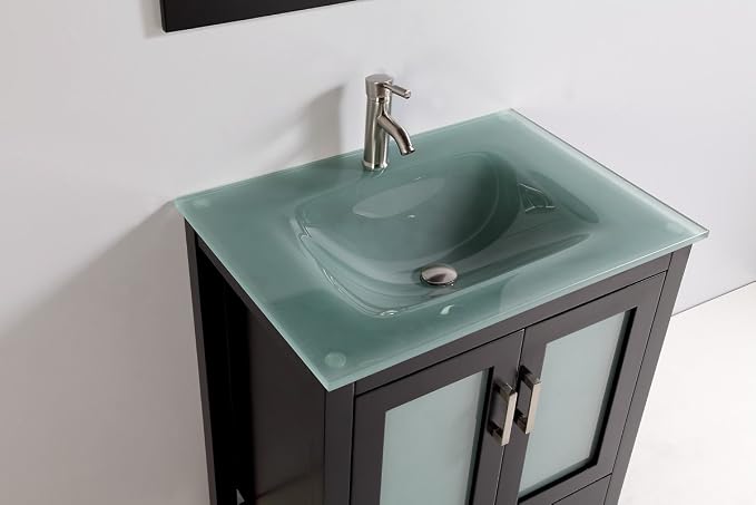 Bathroom Sink Pop Up Drain Without Overflow, Large Cap, Brushed Nickel - Image 8
