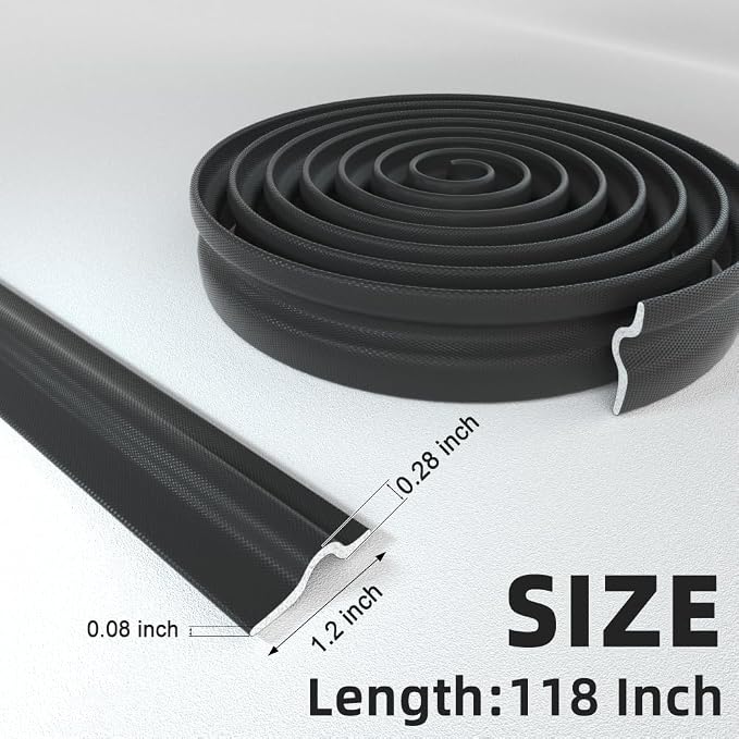 118 Inch Window Weather Stripping Door Seal Strip, Door Sweep - Image 4