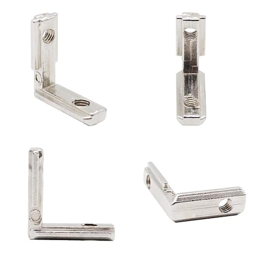 24pcs 2020 Extrusion Connector Corner Bracket Joint Silver | 2020 Extruded - Image 5