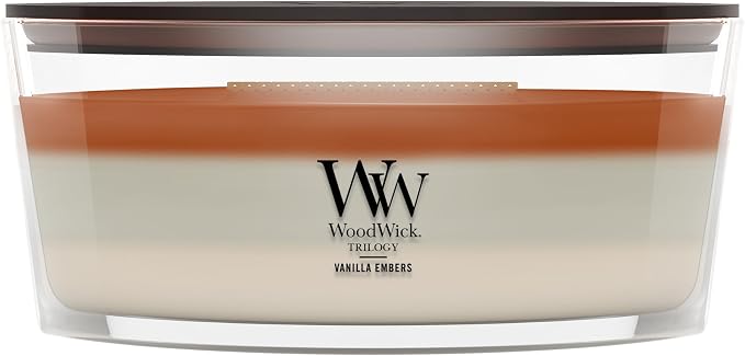 WoodWick Vanilla Embers Ellipse Trilogy Candle by Unknown
