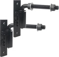 Industrial Heavy Duty Bolt on 3/4" J Bolt Gate Hinge by Gudwells