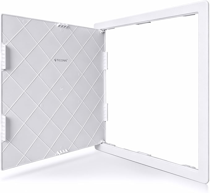TICONN Access Panel for Drywall, 16 x 16 Inch ABS Plastic Wall Hole Cover by TICONN