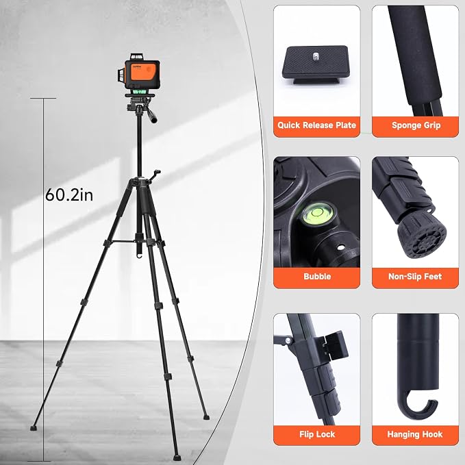 4D Laser Level 360 Self Leveling - Image 3