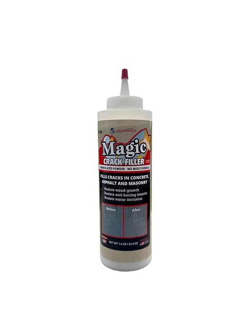 Tan 1.4 LB Magic Crack Filler Bottle, Tan by Unknown