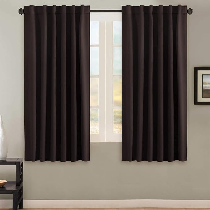 H.VERSAILTEX Blackout Curtains Thermal Insulated Window Treatment Panels Room by HVERSAILTEX