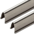 Stainless Steel Sliding Door Track Cover by WynnHardware