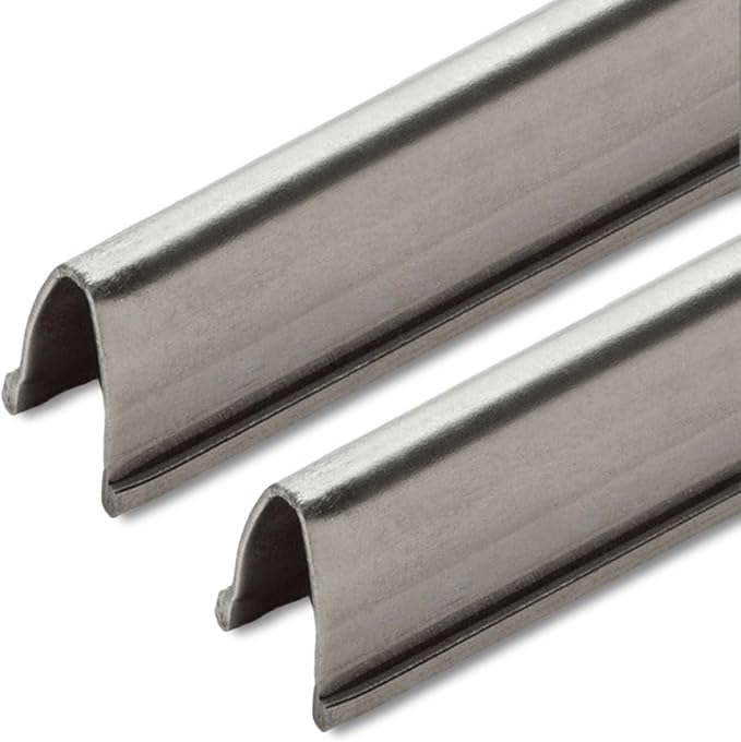 Stainless Steel Sliding Door Track Cover by WynnHardware