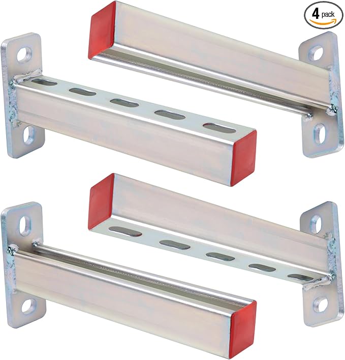 4 Pack Fasteners Braces, Steel Bracket, Steel Frame Stands, Display Stands by YEUQWJ