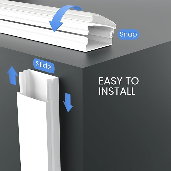 EVEO Cable Hider Wall 306” - Image 5