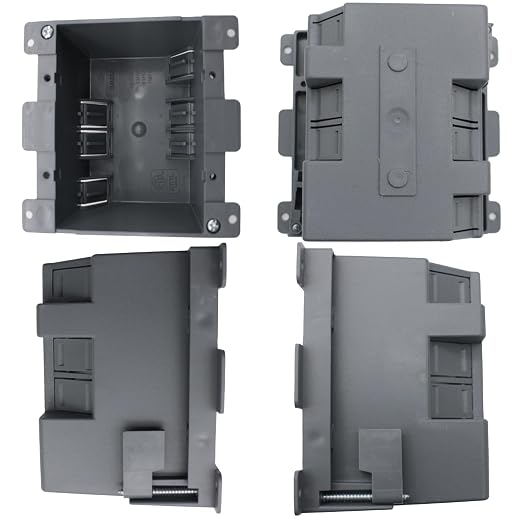 2 Gang Electrical Box Plastic 26 cu in 6 Pack ETL Listed | Suitable - Image 5