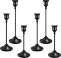 Candlestick Holders 6 PCS Metal Taper Candle Holders, KSWING Black Candle Stick by Unknown