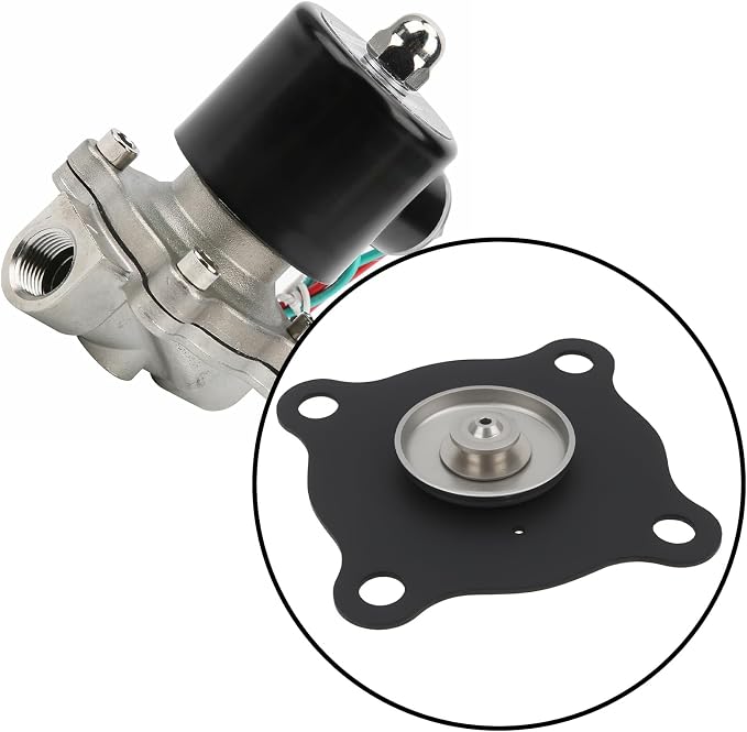 Solenoid Valve Diaphragm Gasket NBR CSolenoid valveompatible - Image 2