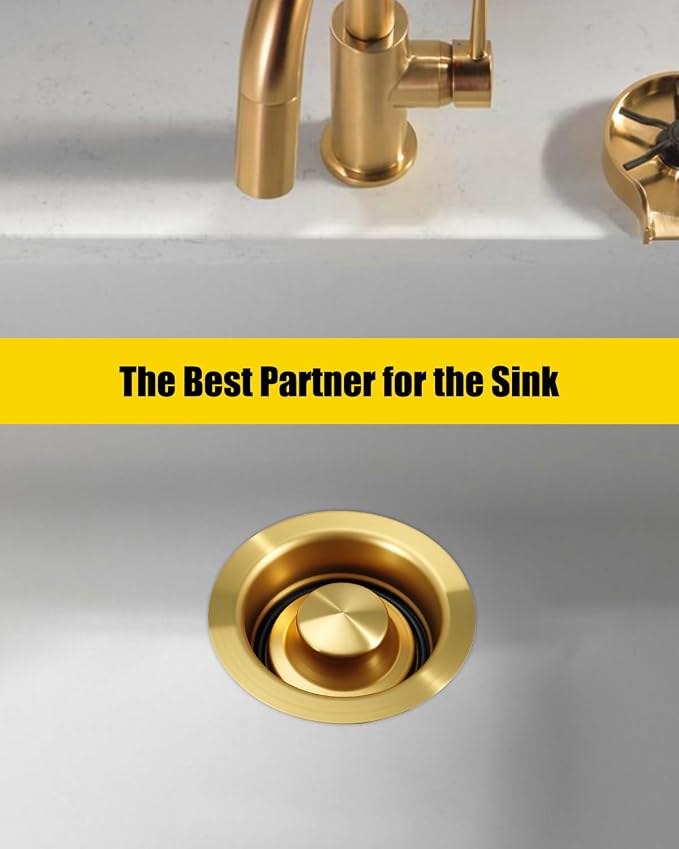 Sink Garbage Disposal Flange and Sink Stopper - Image 2