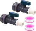 2 Pack PVC Rain Barrel Spigot Kit -3/4" Rain Barrel PVC Garden by Enoch%27s+Land