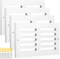 Leinuosen 4 Pcs 12 x 6 Inch Return Air Vent Cover Fit by Leinuosen